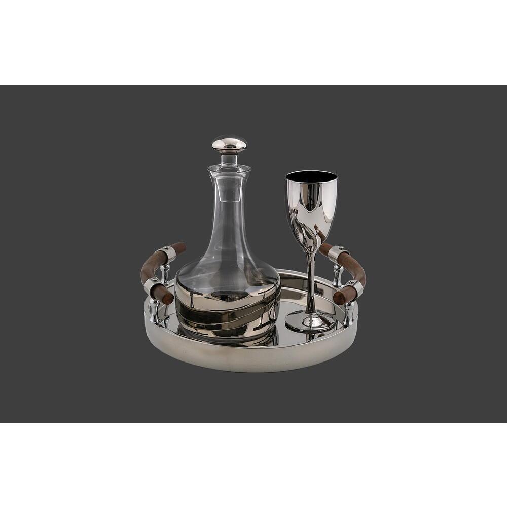 43. ΔΙΣΚΟΣ BR5513890 (-10_) 32cm ΚΑΡΑΦΑ SK361980 15,7xH30cm ΠΟΤΗΡΙ SP340790 H22,5cm